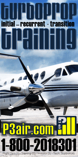 sidebanner The best King Air flight school for professional flight training!   P3air.com, the best King Air flight school
